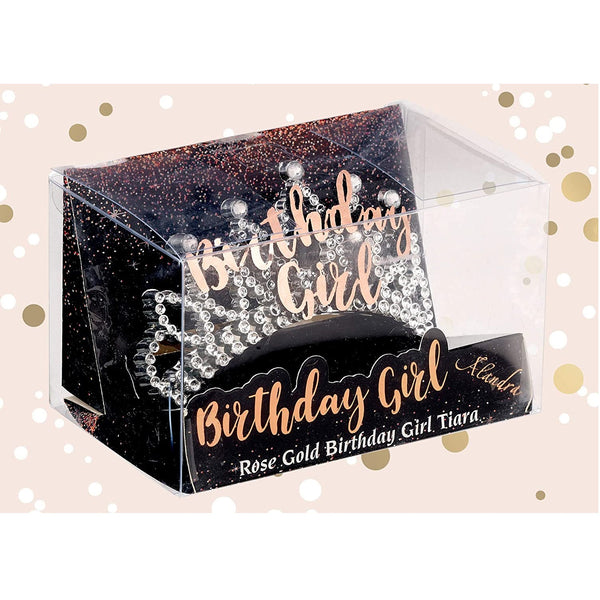 Birthday Girl Gold Boxed Birthday Tiara