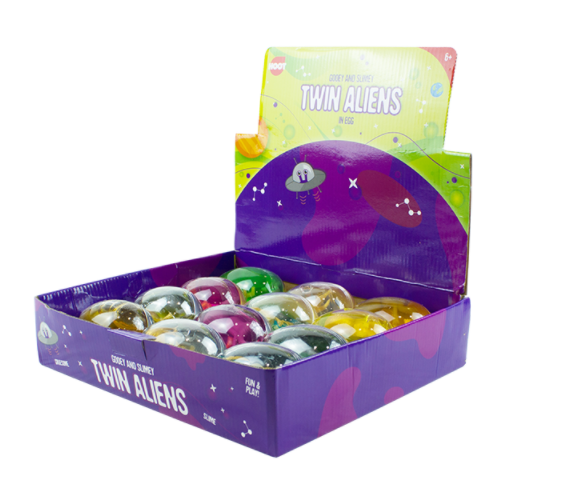 Twin Aliens In Egg