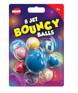 Jet Bouncy Balls (8 Pack)