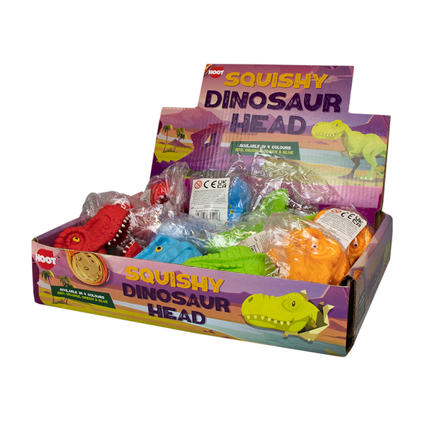 Squishy Dinosaur Head