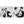 Load image into Gallery viewer, GOLD FOIL PHOTO BOOTH PROPS (10 PACK)