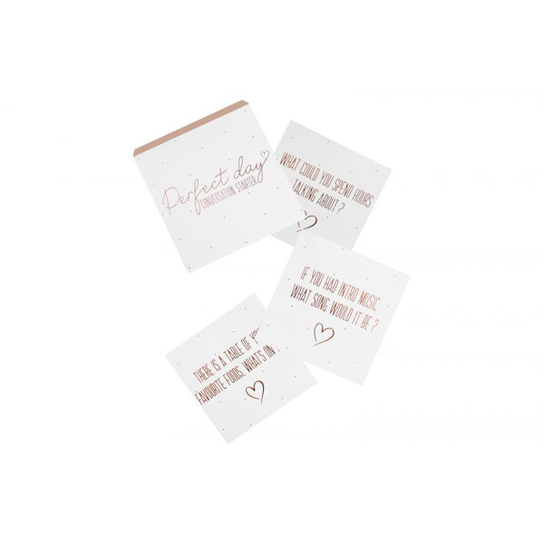 GOLD FOIL CONVERSATION STARTER (25 PACK)