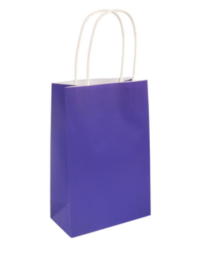Royal Blue Paper Party Bag with Handles
