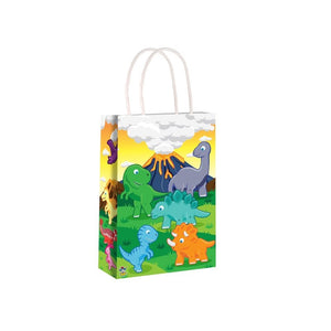 Dinosaur Paper Party Bag with Handles