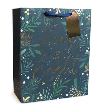 Gift bag XMAS Merry & Bright Large