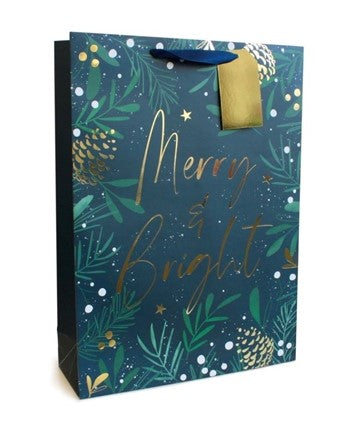 Gift bag XMAS Merry & Bright Extra large