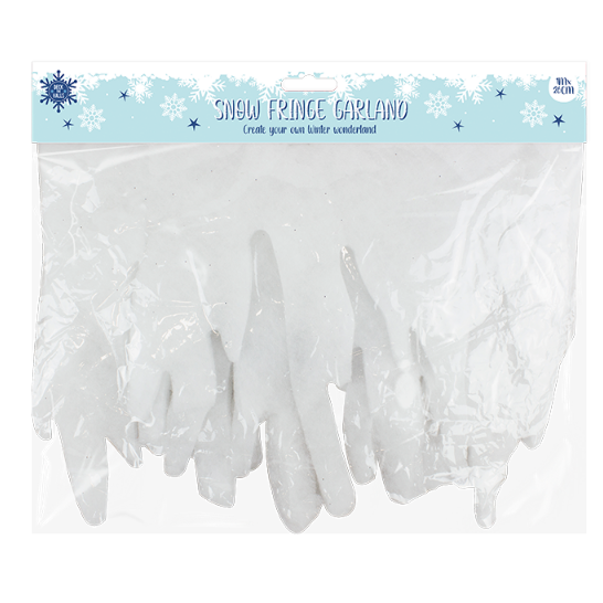 Christmas Snow Garland