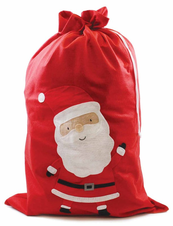 Plush XMAS Jumbo Santa Sack