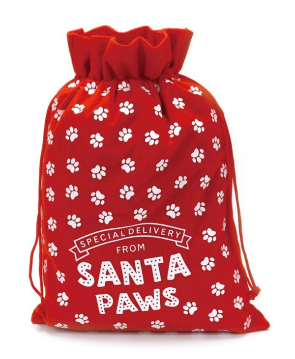 Plush XMAS Pet Treat Sack