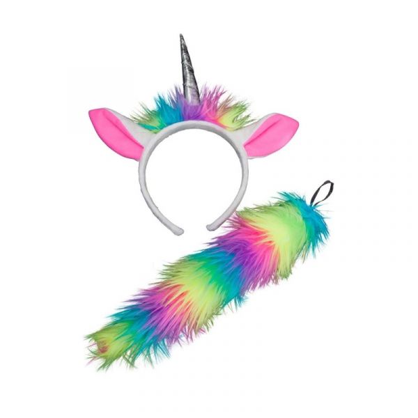 Ears & Tails - Rainbow Unicorn