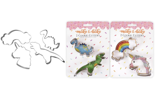 KIDS COOKIE CUTTERS in 2 Different Design ( 2 Pack)