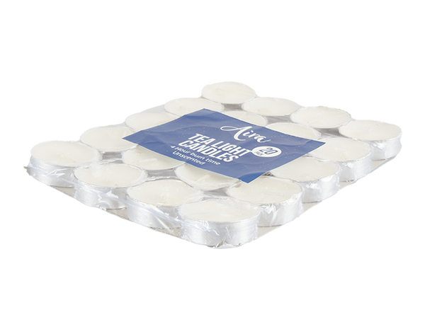Tea light candles - (20 Pack)