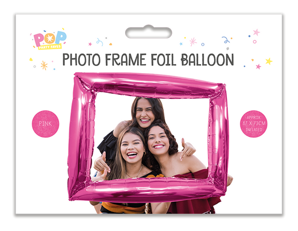 Metallic Giant Photo Frame Foil Balloon