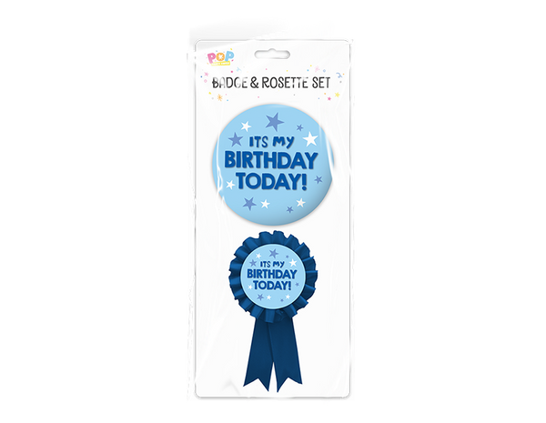 Birthday Party Badge Set - (2 Pack)