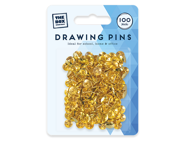 Drawing Pins - (100 Pack)