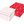 Load image into Gallery viewer, Valentine's Day Square Foiled Gift Box