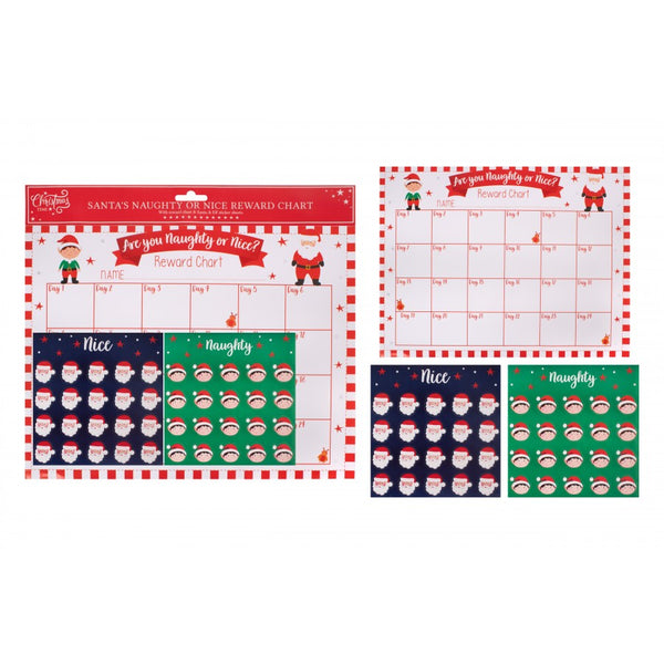Santa's Naughty of Nice Chart