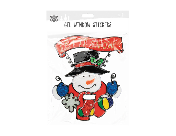 Xmas Figures Window Stickers