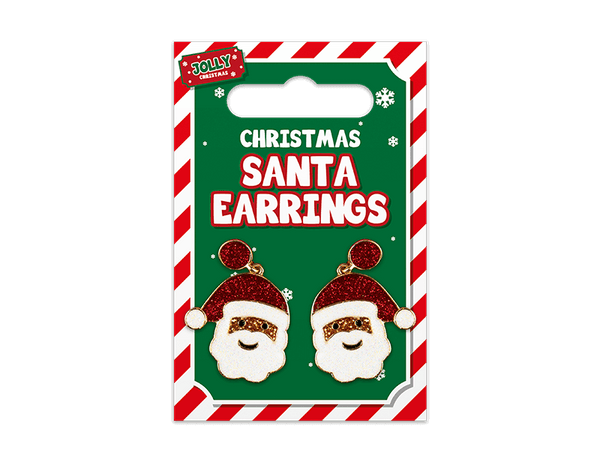 Novelty Santa Earrings