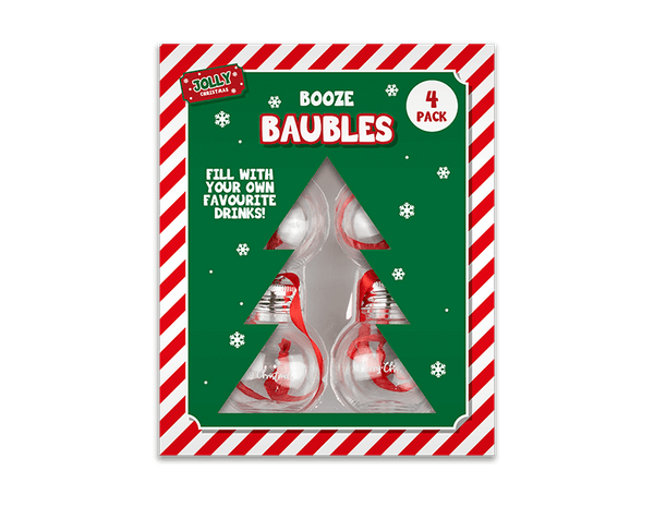 Booze Baubles - (4 Pack)