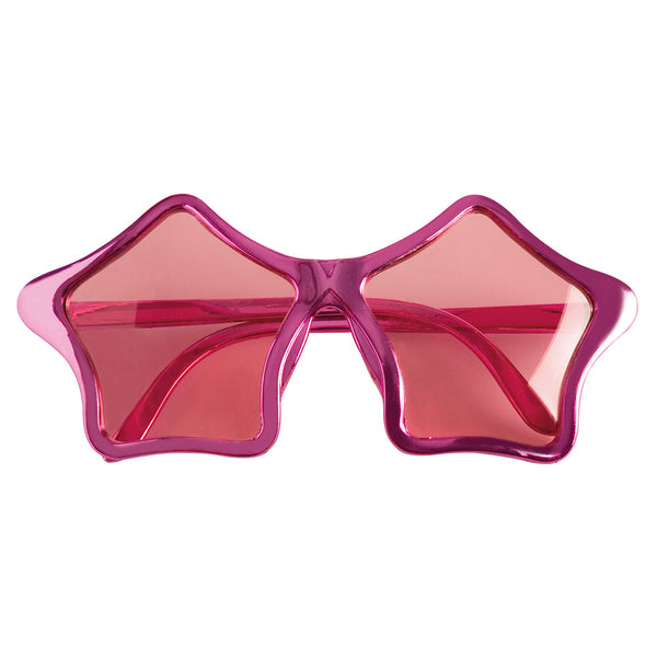 Party glasses Star in 3 Assorted Colours