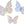 Load image into Gallery viewer, 3D Adhesive Butterflies Silver Iridescent - (12 Pack)

