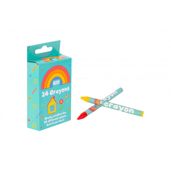 WAX CRAYONS (24 Pack)