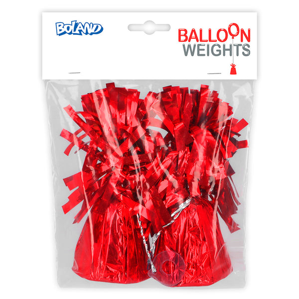 Balloon weights red (160-180 g) - (2 Pack)