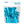 Load image into Gallery viewer, Set 2 Balloon weights turquoise (160-180 g)
