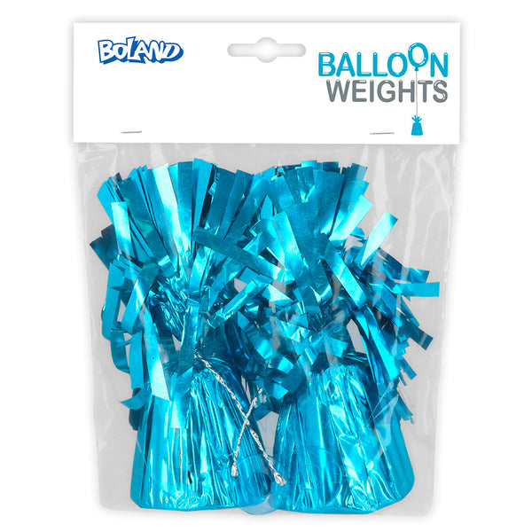 Set 2 Balloon weights turquoise (160-180 g)