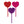 Load image into Gallery viewer, Fluffy heart pens in 3 Assorted Colours
