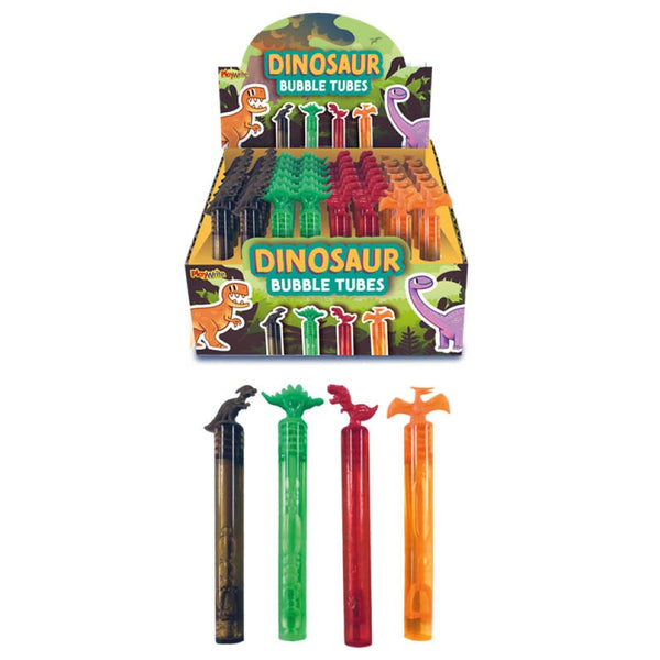 Dinosaur Bubble Tubes - (11cm)