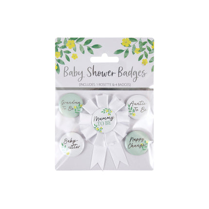 Baby badges - ( 5 Pack)