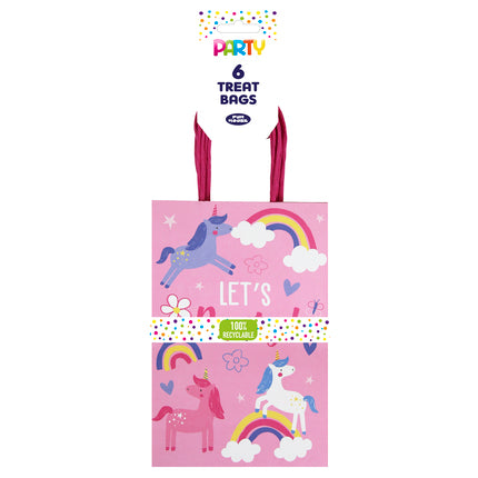 Unicorn party bags - (6 Pack)