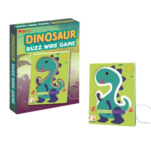 Dinosaur Buzz Wire Game - (24x15x2.5cm)