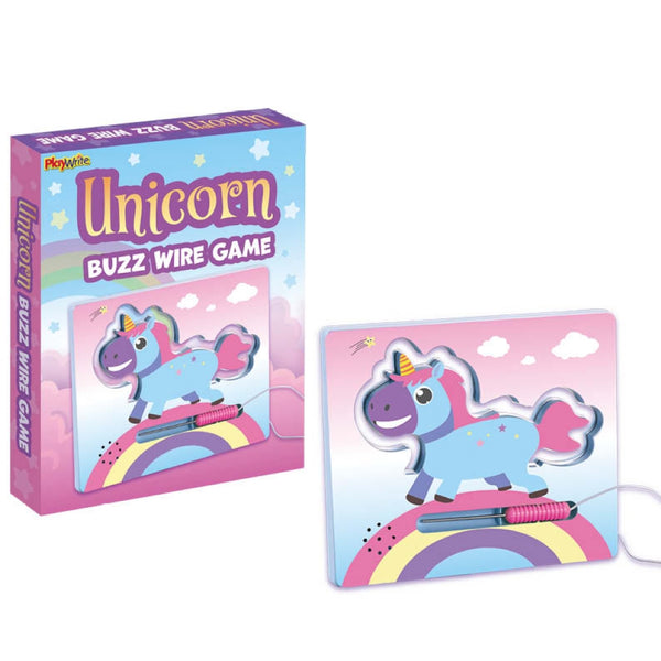 Unicorn Buzz Wire Game - (24x15x2.5cm)