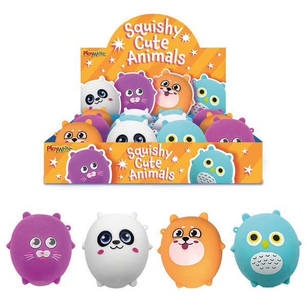 Squishy Cute Animals - (8cm) in 4 Assorted Designs