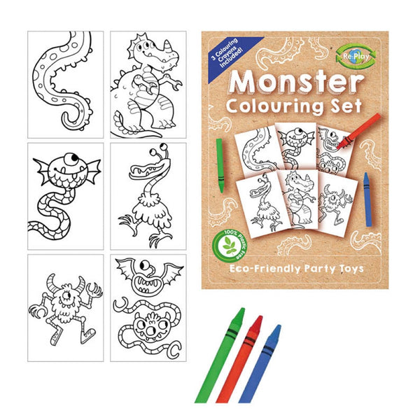 Play Monster A6 Colouring Set