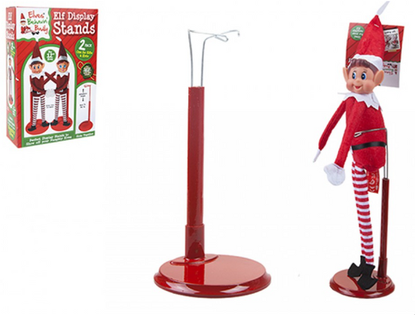 ADJUSTABLE STAND FOR 12" ELF DOLLS - (2 PACK)