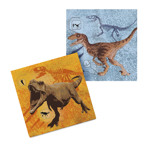 Paper napkins T-Rex (33 x 33 cm) - (20 Pack)
