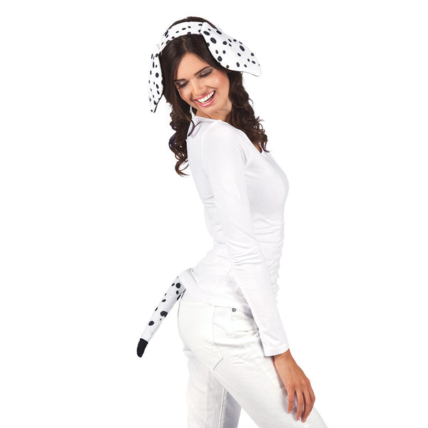 Set Dalmatian (tiara and tail)