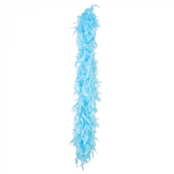 Feather boa turquoise 50g - (180 cm)