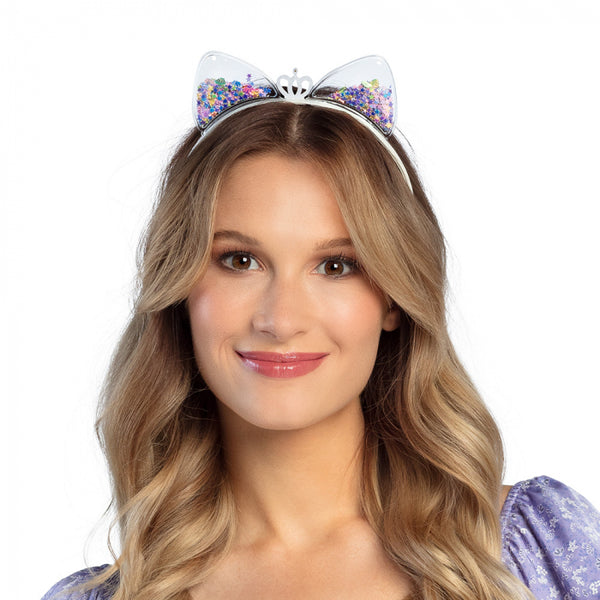 Tiara Royal glitter cat