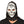 Load image into Gallery viewer, Face mask Skull with hood

