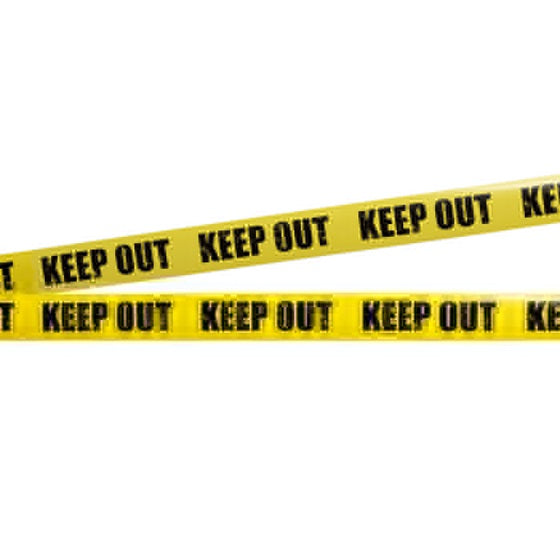 Barrier tape 'KEEP OUT' - (6 m)