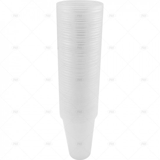 Drink Cups Smoothie Plastic (12oz) - (50 Pack)
