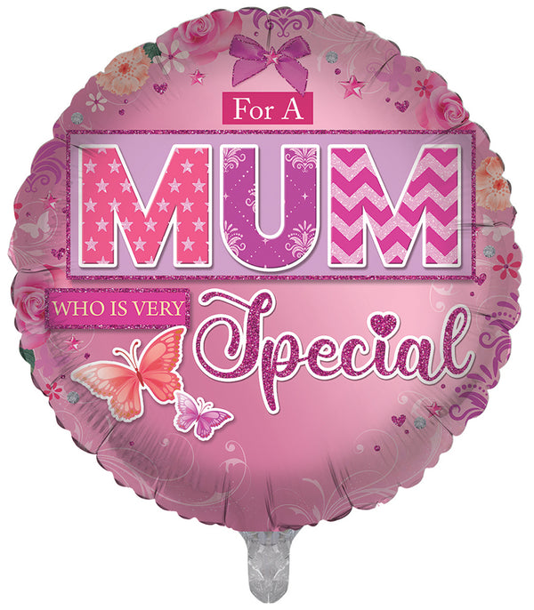 For a Special Mum Foil Balloons - (18")