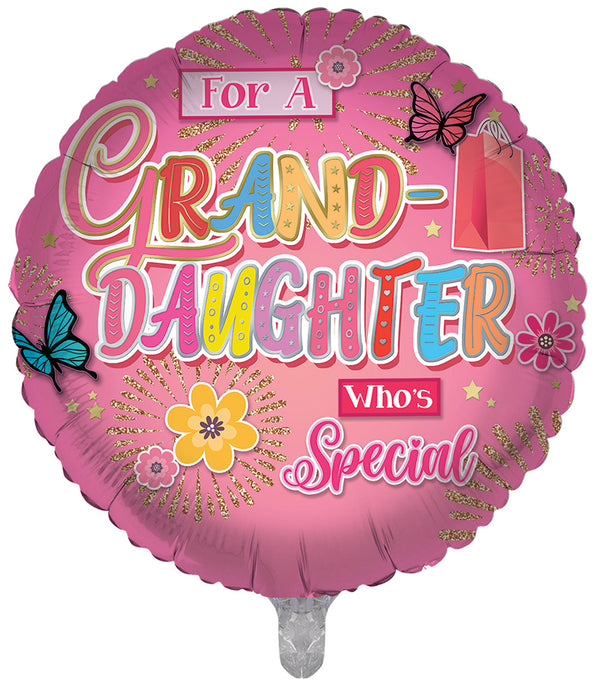 Special Granddaughter Foil Balloons - (18")
