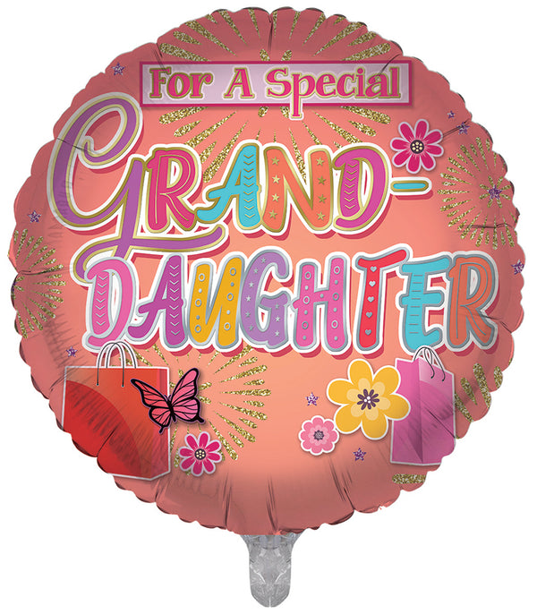 Special Granddaughter Foil Balloons - (18")