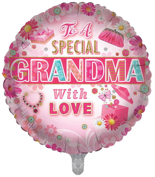 Special Grandma Foil Balloons - (18")